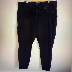 Torrid Denim First at Fit Women Blue 3 Button/Zip Closure Jegging Jeans Size 22T